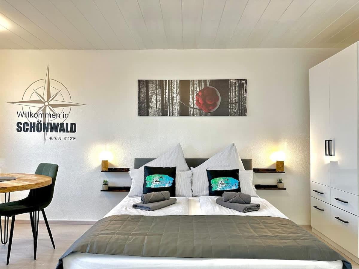 Relaxapartments Black Forest Nature Mit Beheiztem Indoor-Pool Und Sauna - Sonnenbalkon Mit Blick Ins Gruene, Schnelles Internet, Naehe Triberger Wasserfaelle, Fuer Bis Zu 2 Personen Schönwalde Eksteriør bilde