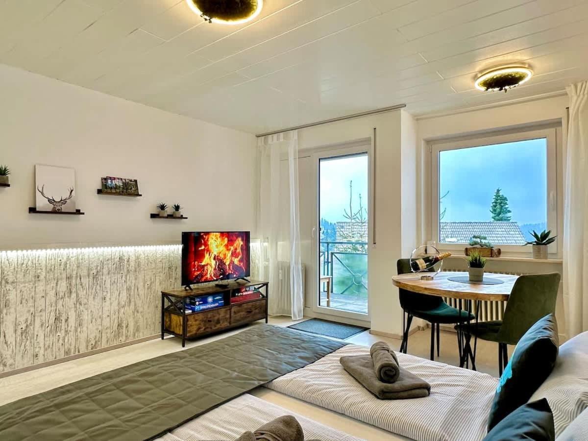 Relaxapartments Black Forest Nature Mit Beheiztem Indoor-Pool Und Sauna - Sonnenbalkon Mit Blick Ins Gruene, Schnelles Internet, Naehe Triberger Wasserfaelle, Fuer Bis Zu 2 Personen Schönwalde Eksteriør bilde